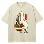 Ramen Lover Goose Washed T-Shirt