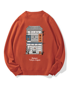 Ramen shop Cotton Sweatshirt