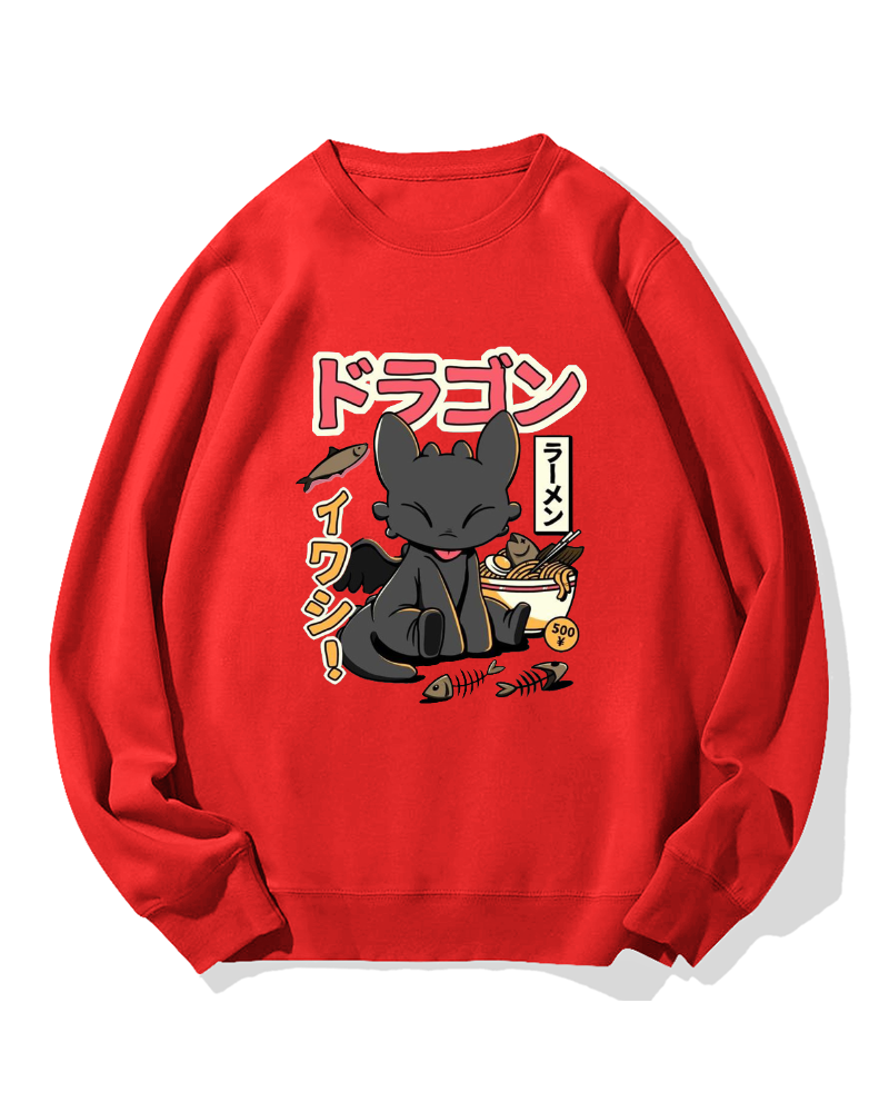 Dragon Ramen Cotton Sweatshirt