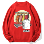 Sushi's Rack Geek Cotton Sweatshirt