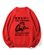 Skateboarding Toad Cotton Sweatshirt