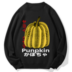 Pumpkin Geek Cotton Sweatshirt