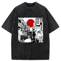 Sunrise On The Street Washed T-Shirt