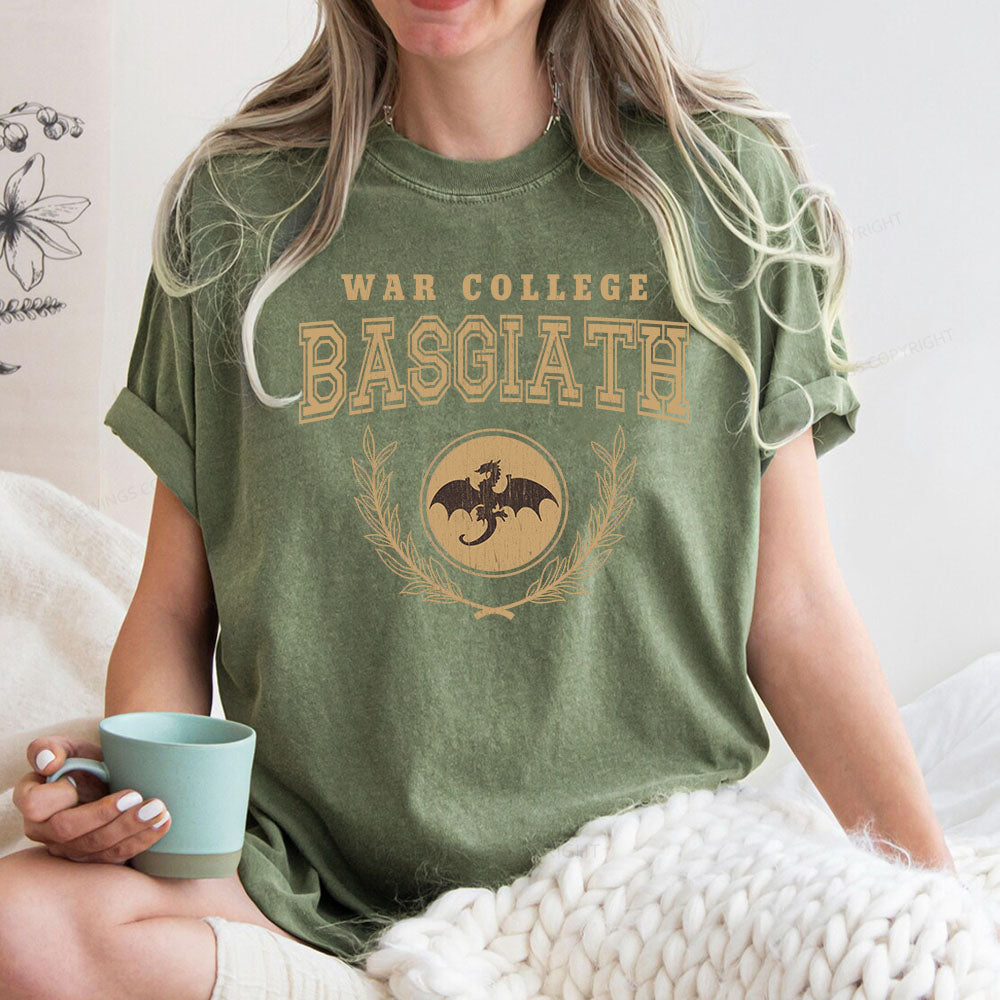 Basgiath War College Unisex Washed T-shirt