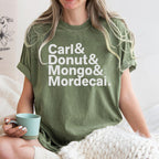 Donut Mongo Mordecai Unisex Washed T-shirt