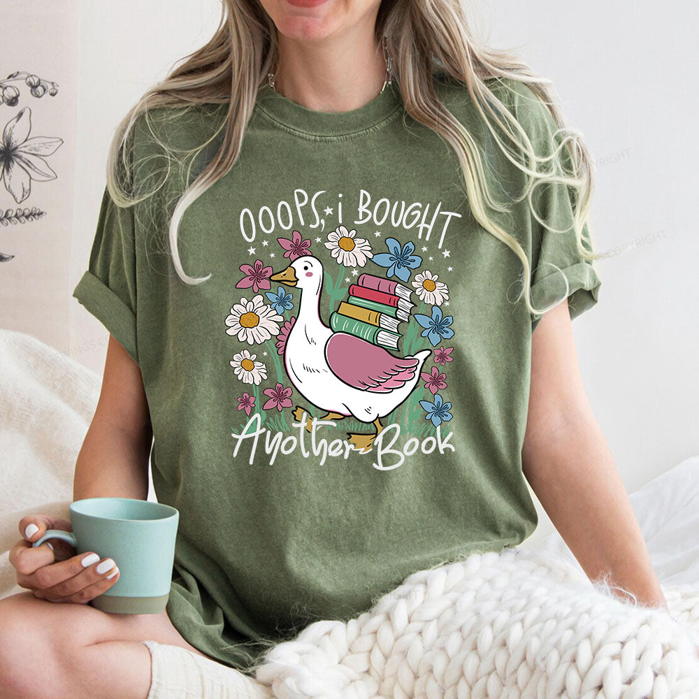 Oops I Bought Another Book Unisex Washed T-shirt