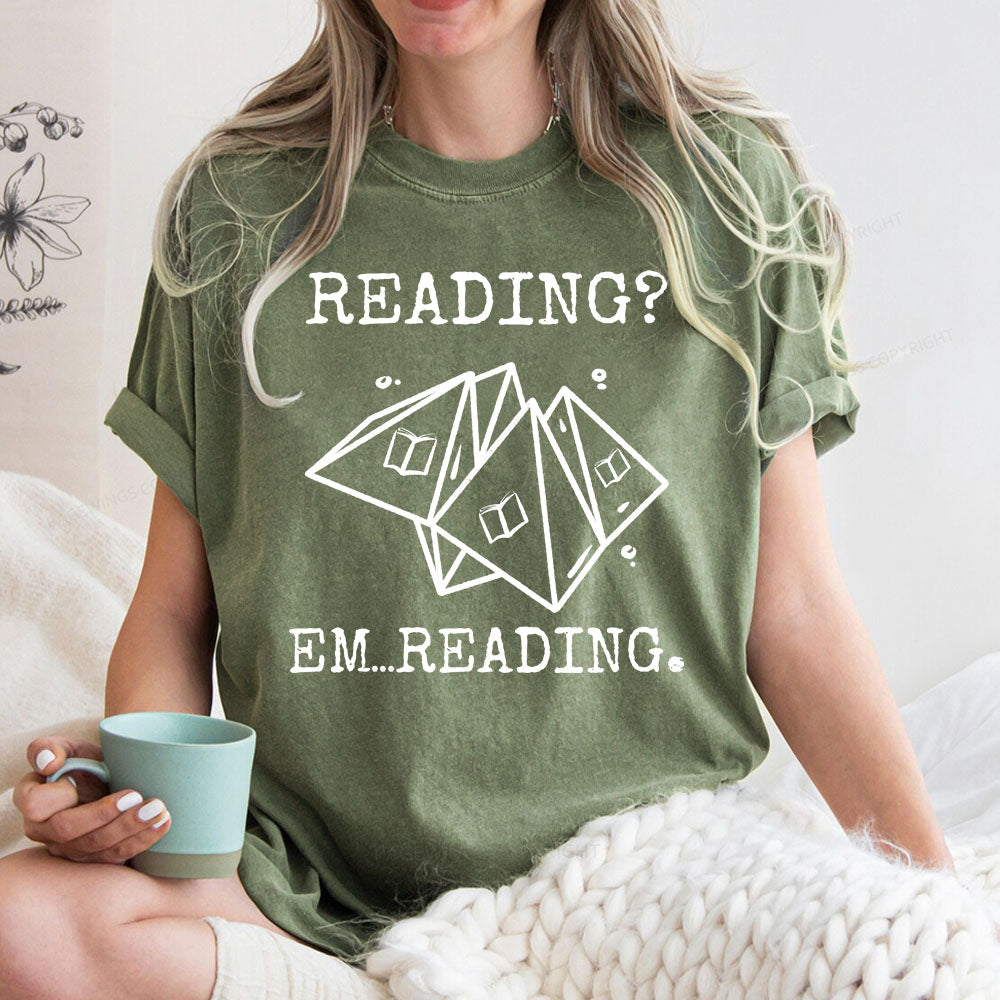Reading Em...Reading Unisex Washed T-shirt