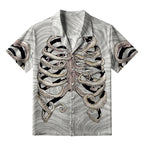 Octopus Skeleton Aloha Hawaiian Shirt
