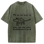 Making The Vibe Weird Washed T-Shirt