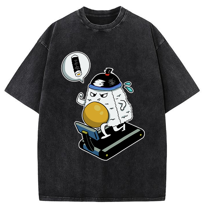 I Wish To Be As Thin As Sushi Washed T-Shirt