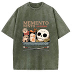 Memento Bento Skull Washed T-Shirt