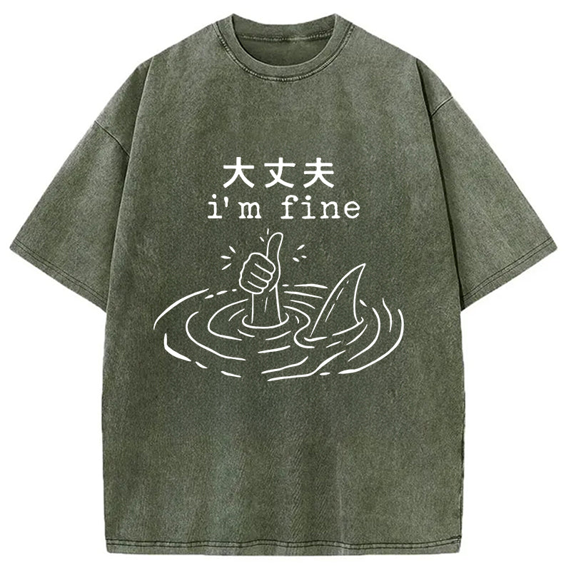 People In Danger Washed T-Shirt