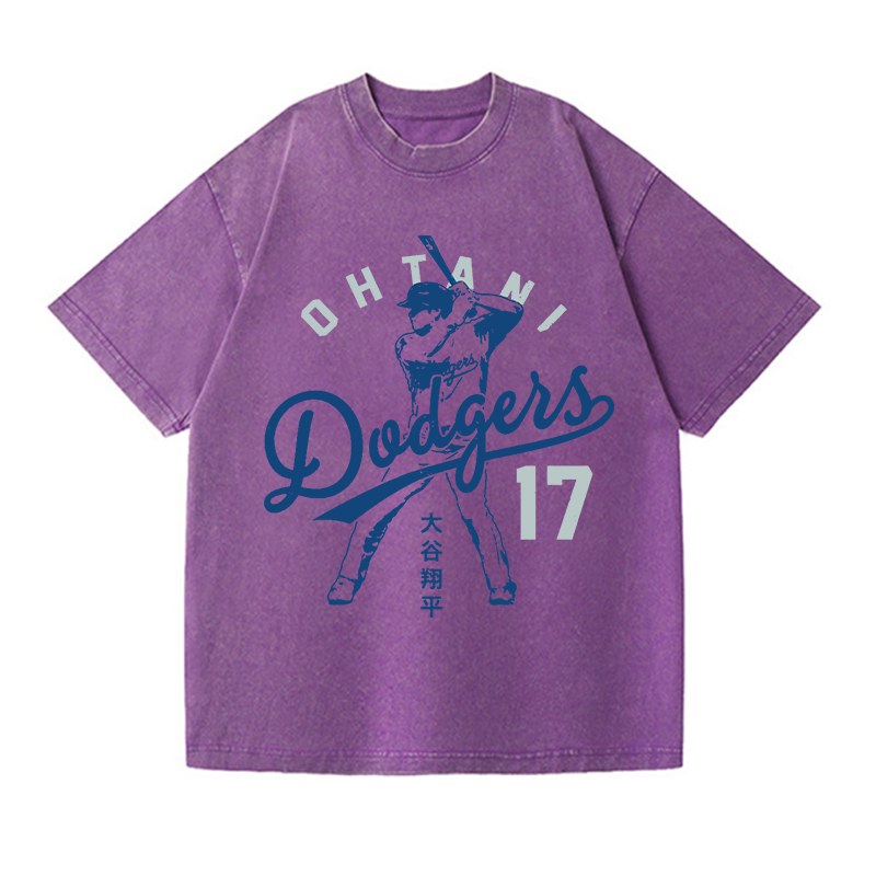 Dodger Vintage Wash Japanese Design T-Shirt