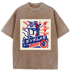 Robot warrior Washed T-Shirt