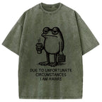 Decadent Frog Washed T-Shirt