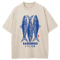 Sardines Market Washed T-Shirt