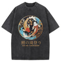 Two Koi Carps Washed T-Shirt