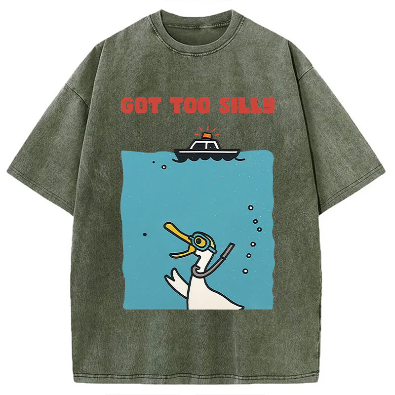 Diving Goose Washed T-Shirt