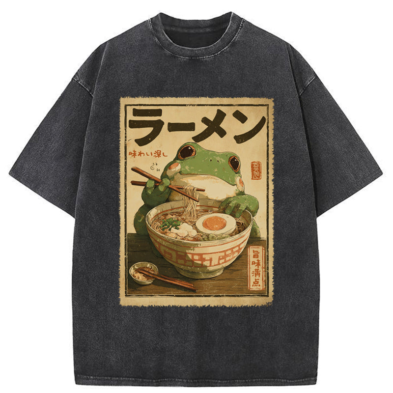 Unisex Ramen Bliss Washed T-Shirt