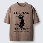 I'm Actually Not Very Fine Washed T-Shirt