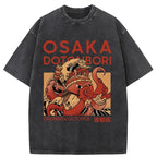 Osaka Octopus Monster Washed T-Shirt