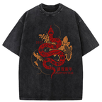 Welcome The Year Of The Snake Washed T-Shirt