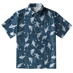 Dolphins Among The Waves Button-up Shirt