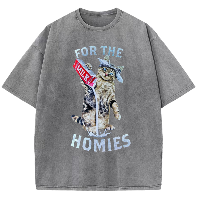 For the Homies Washed T-Shirt