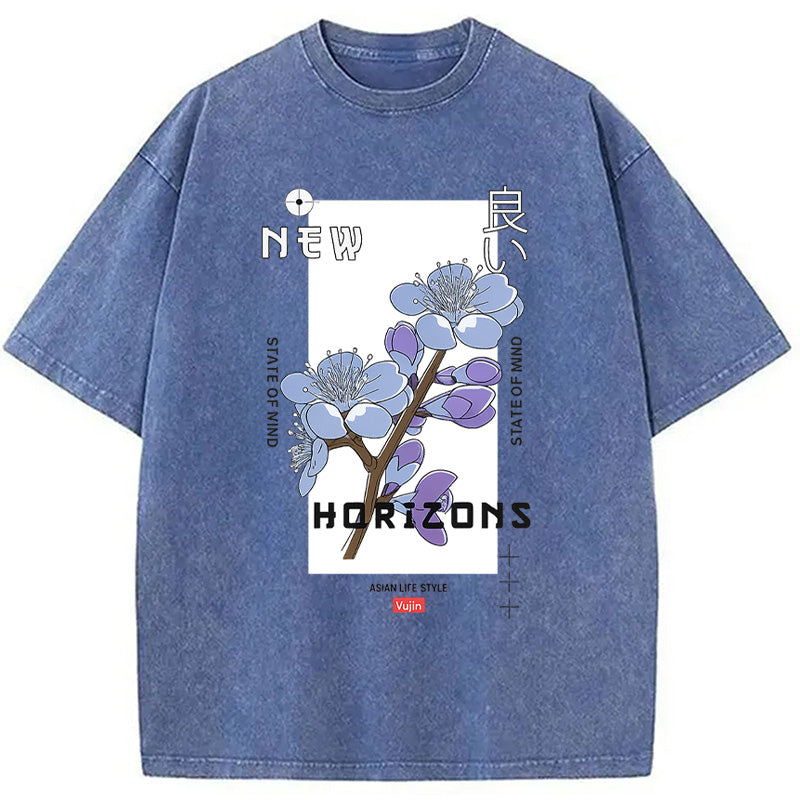 Horizons Japanese Washed T-Shirt