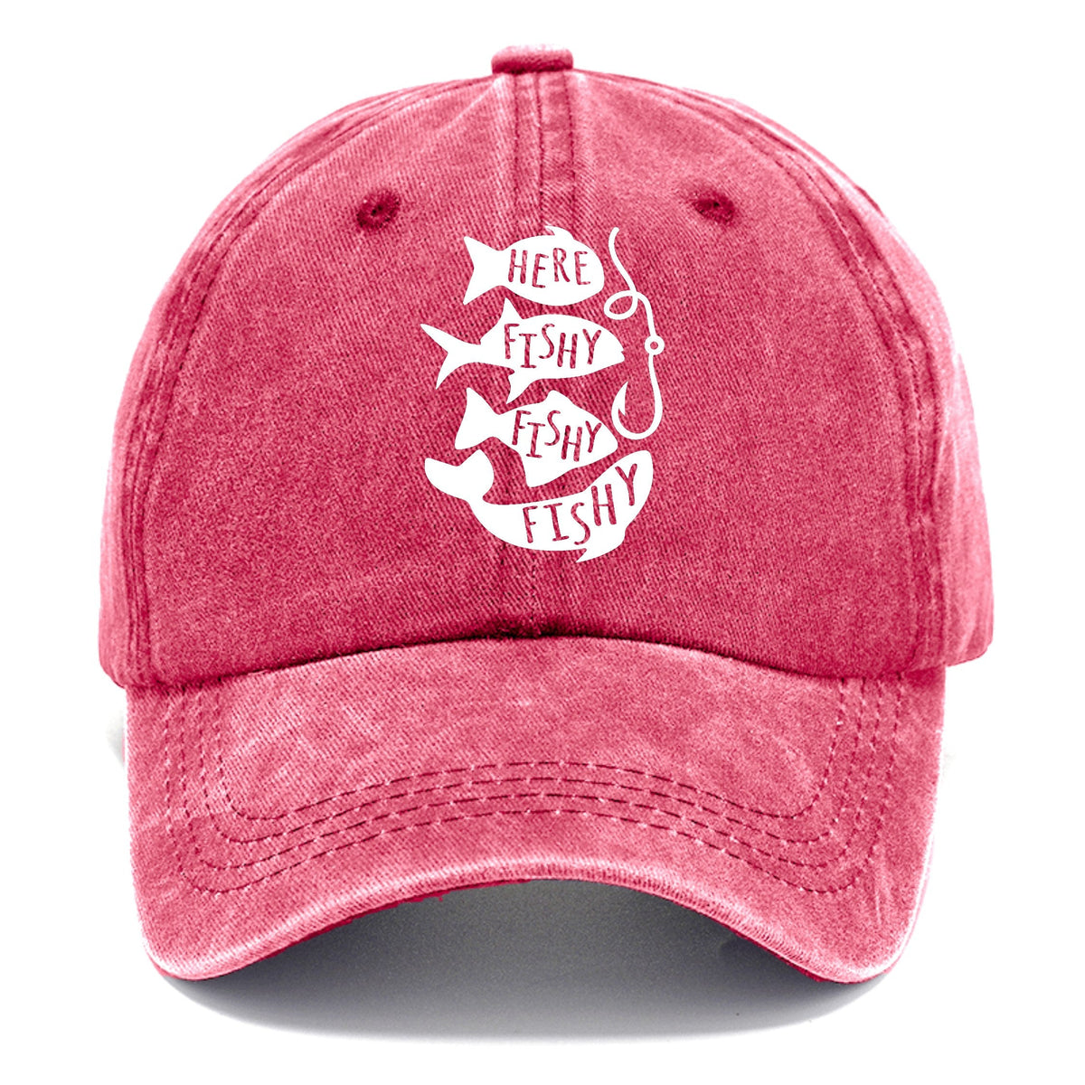 Here Fishy Fishy Fishy!! Washed Cap