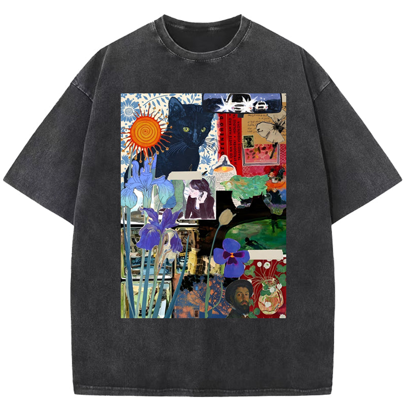 Where Iris Dreams Washed T-Shirt