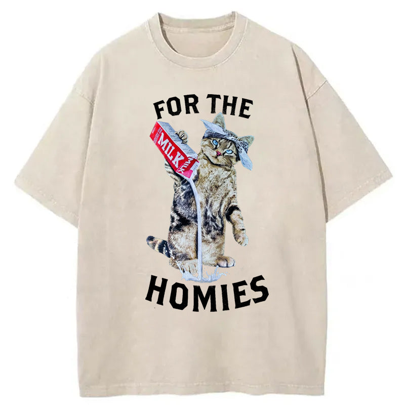 For the Homies Washed T-Shirt