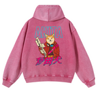 Akita Vintage Washed Cotton Back Art Hoodie