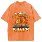 Can't Tolerate Nuts Washed T-Shirt