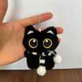 Black Cat Plush Charm