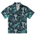 Deep Sea Squid Aloha Hawaiian Shirt
