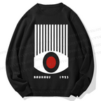 Unisex Artistic Geometric Eyes Printed Sweatshirt