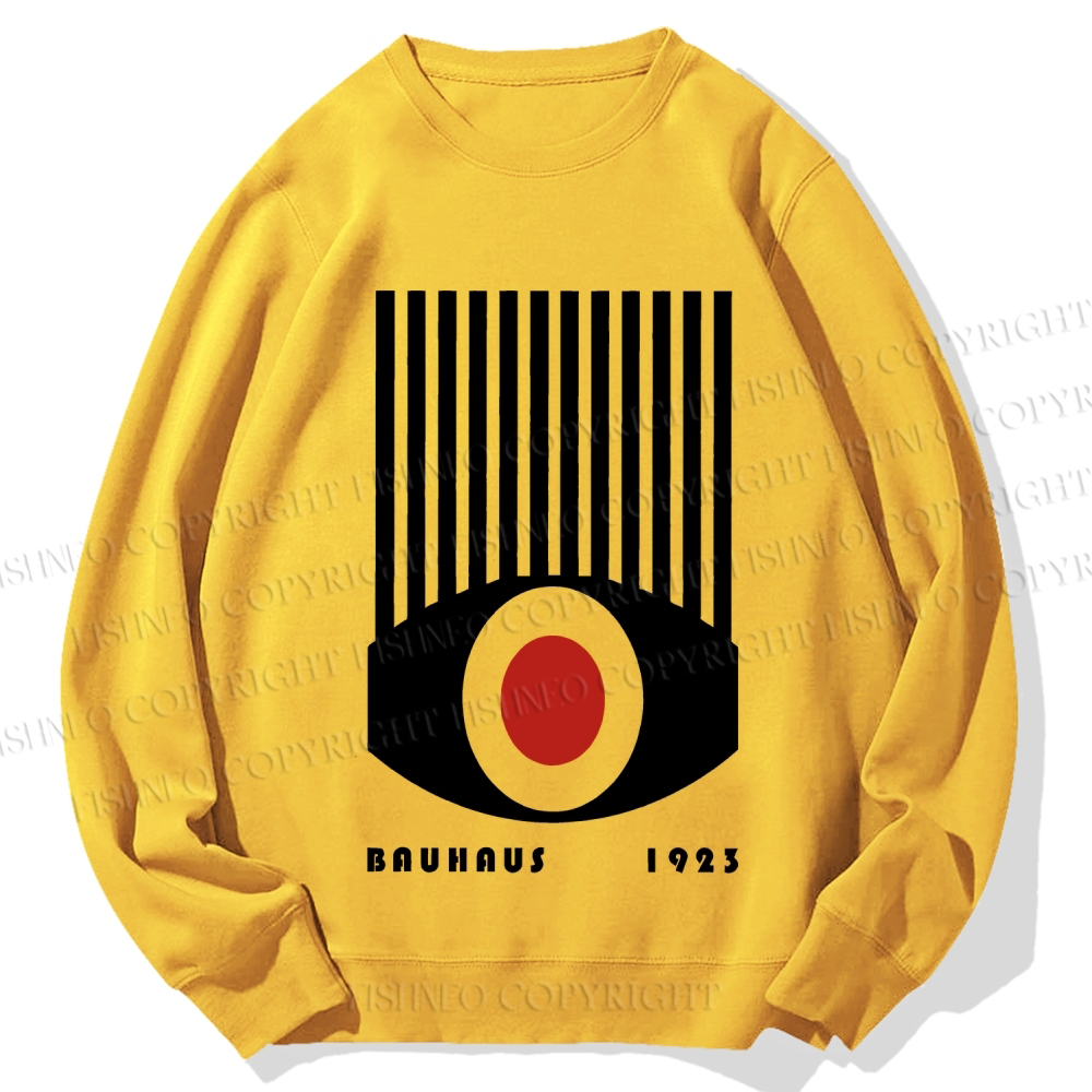 Unisex Artistic Geometric Eyes Printed Sweatshirt
