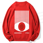 Unisex Artistic Geometric Eyes Printed Sweatshirt