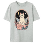 Cat & Rose Classic T-Shirt