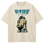 Star Wars Japanese Design Washed T-Shirt