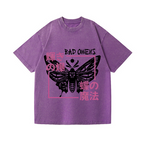Butterfly Magic Vintage Wash Japanese Design T-Shirt