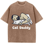 Cat Daddy Washed T-Shirt