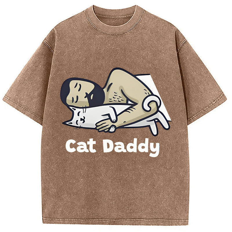 Cat Daddy Washed T-Shirt