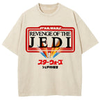 Star Wars Japanese Design Vintage Washed T-Shirt