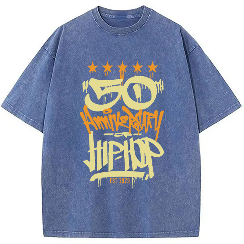 50th Anniversary of Hip-Hop Washed T-Shirt