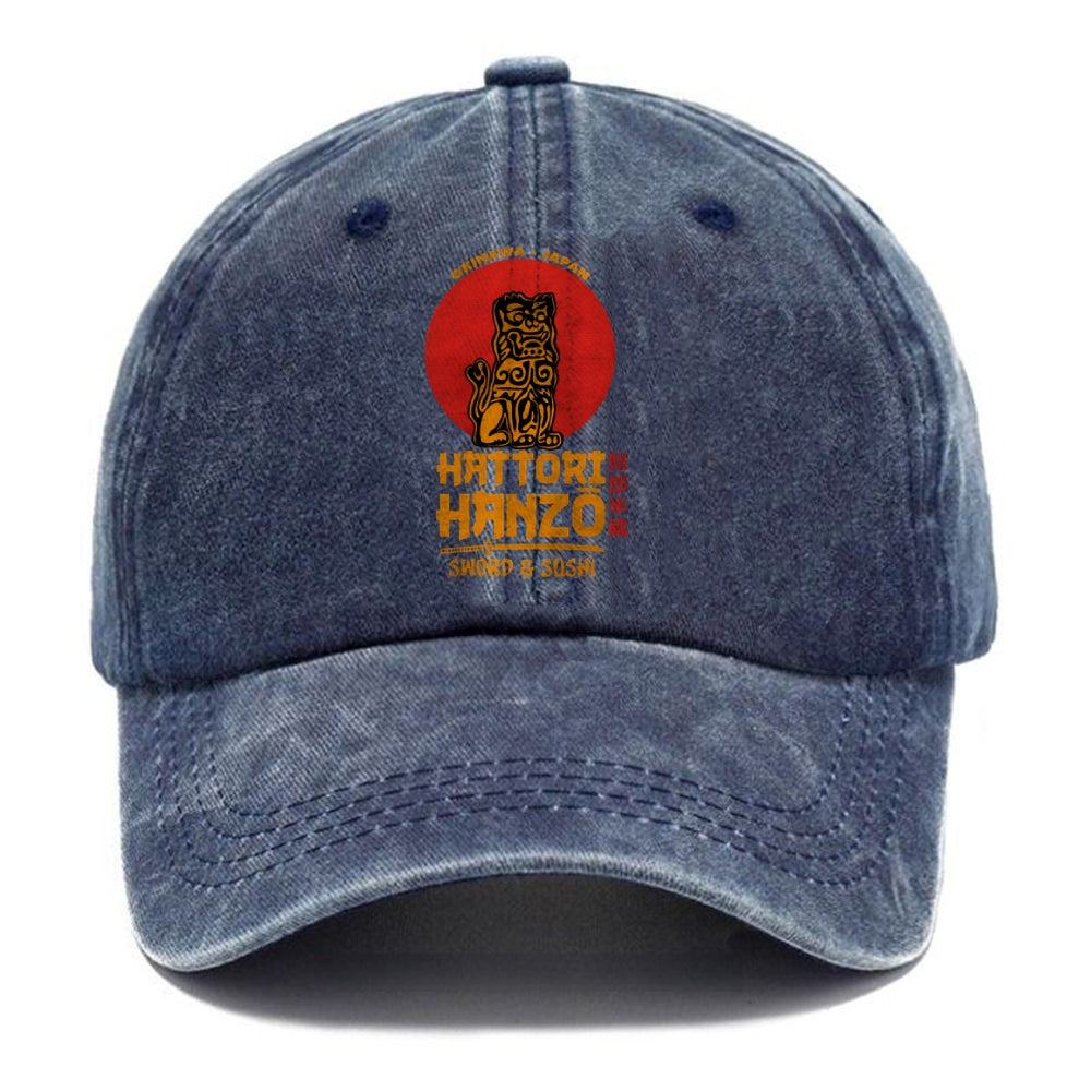 Hattori Hanzo Katana Washed Cap