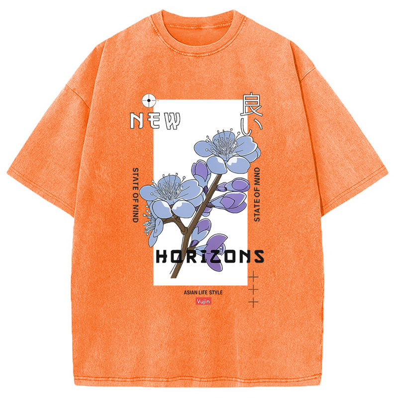 Horizons Japanese Washed T-Shirt