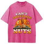 Can't Tolerate Nuts Washed T-Shirt
