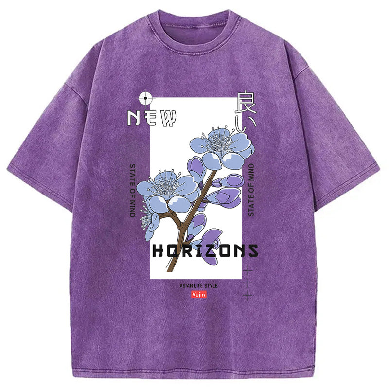Horizons Japanese Washed T-Shirt